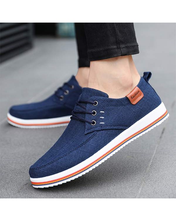 MEN'S CASUAL CANVAS SHOES 02665670