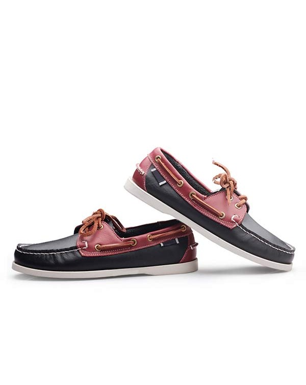 MEN'S LEATHER BOAT SHOES 41603460