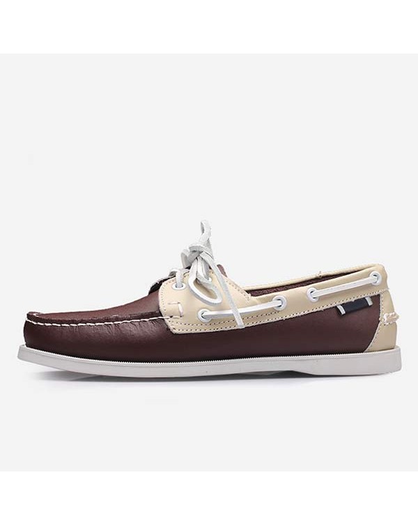 MEN'S LEATHER BOAT SHOES 41603460