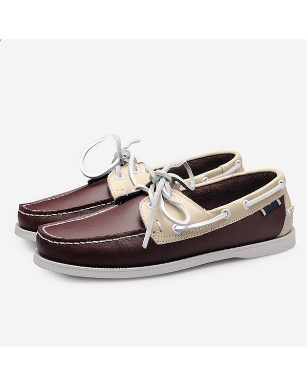 MEN'S LEATHER BOAT SHOES 41603460