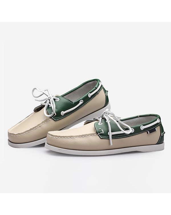 MEN'S LEATHER BOAT SHOES 41603460