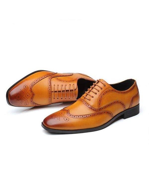 MEN'S BROGUE BUSINESS SHOES 02236217