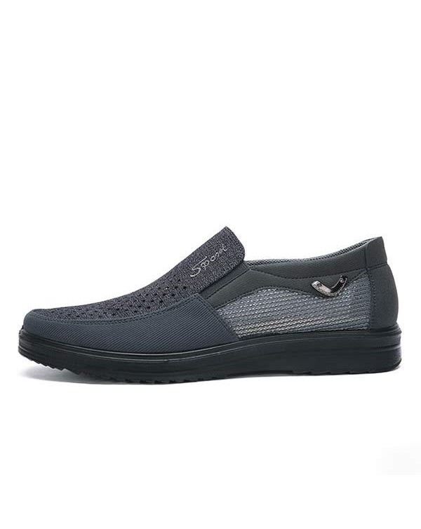 MEN'S SLIP-ON HOLLOW CASUAL SHOES 70207591