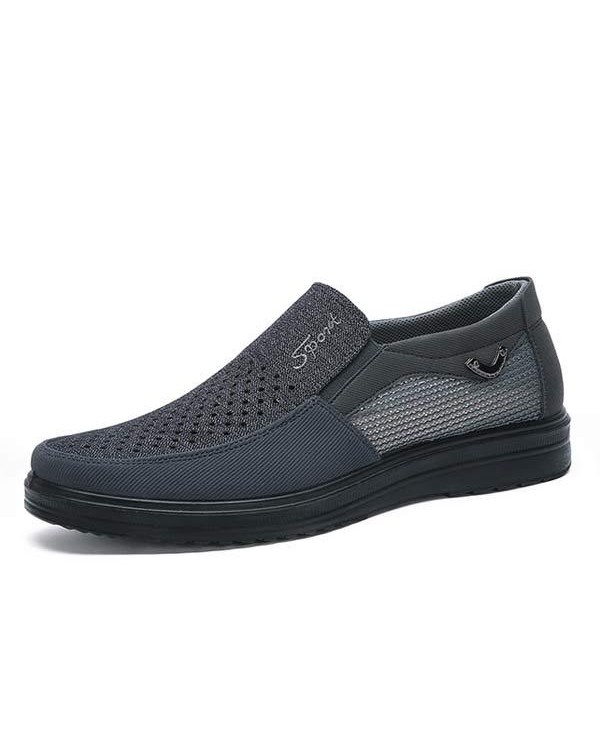 MEN'S SLIP-ON HOLLOW CASUAL SHOES 70207591