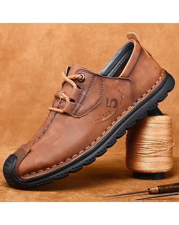 MEN'S CASUAL LEATHER SHOES 55964967