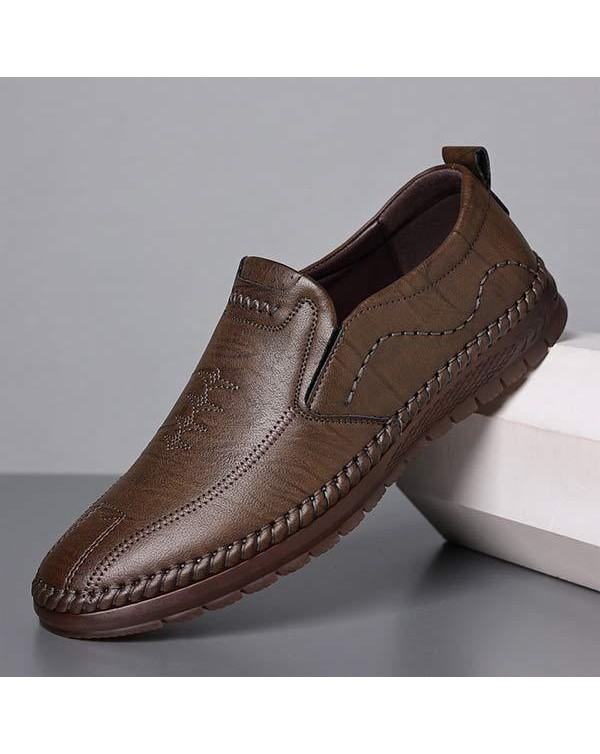 MEN'S BUSINESS CASUAL LEATHER SHOES 56938589