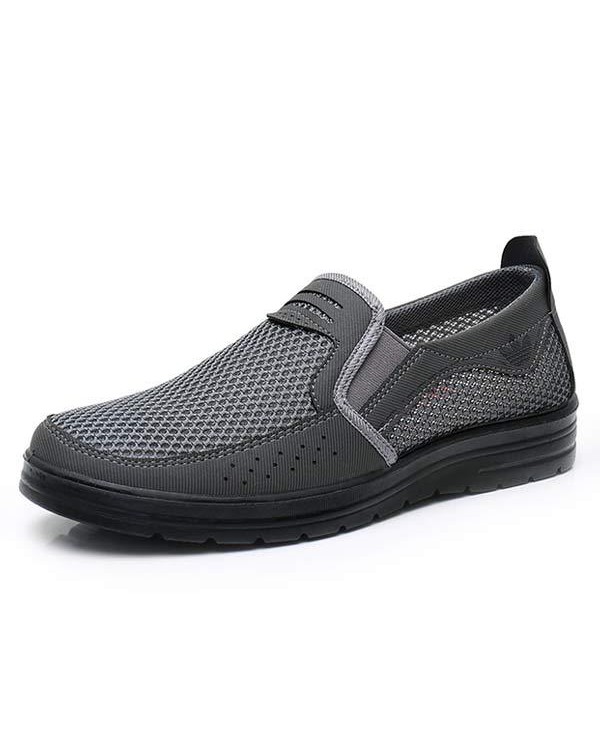 MEN'S BREATHABLE SOFT SOLE CASUAL SHOES 38861915