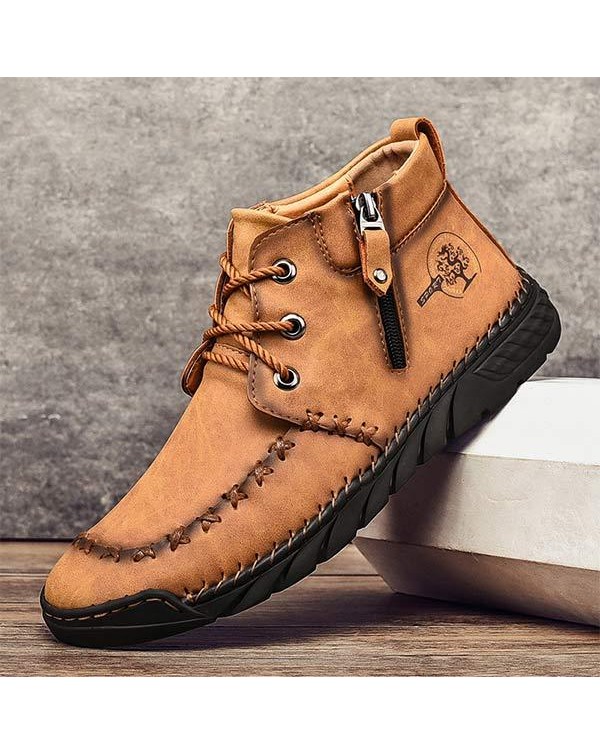 MEN'S HAND SEWN BOOTIES 74087582