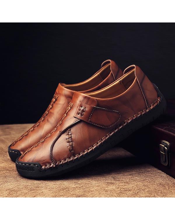 MEN'S HANDMADE LEATHER SHOES 65409772M