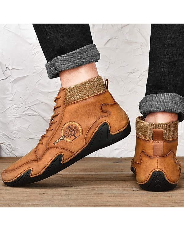 MEN'S VINTAGE ANKLE BOOTS 12965354