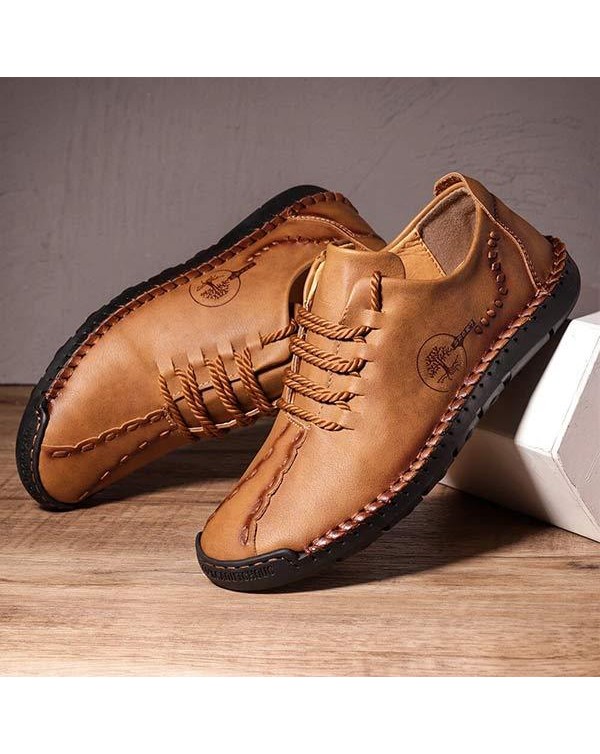 MEN'S CASUAL FASHION LACE-UP SHOES 77917859