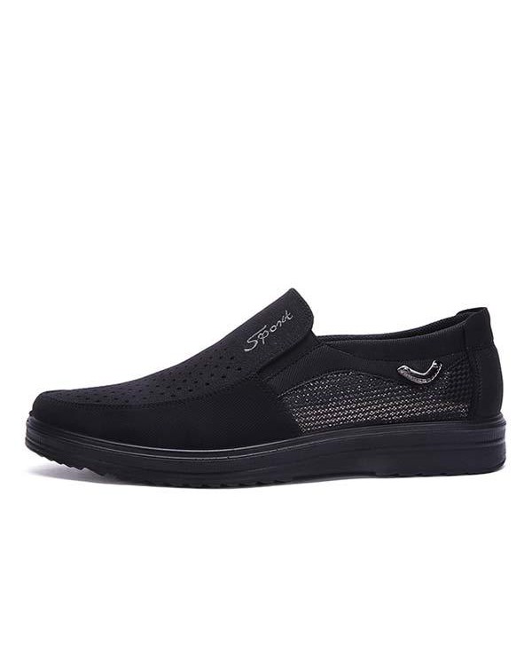 MEN'S SLIP-ON HOLLOW CASUAL SHOES 70207591