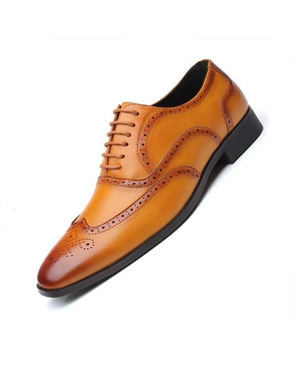 MEN'S BROGUE BUSINESS SHOES 02236217