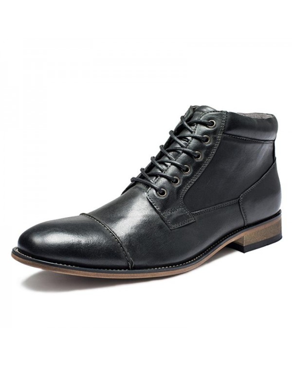 MEN'S VINTAGE LACE UP ANKLE BOOTS 97500819Z